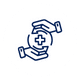 HIPAA Support Icon Cloud White